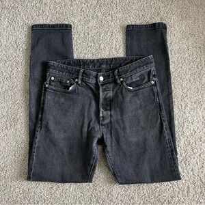 Buck Mason Men's Slim Jeans - Dark Gray